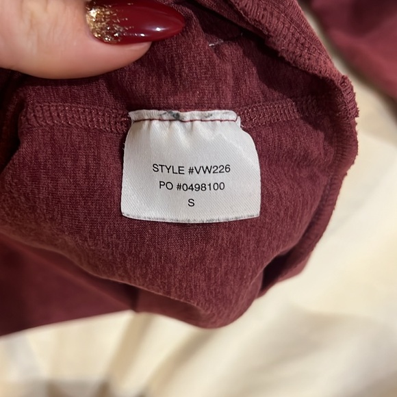 Vuori Halo Essential Hoodie Purple Small - Picture 3 of 3